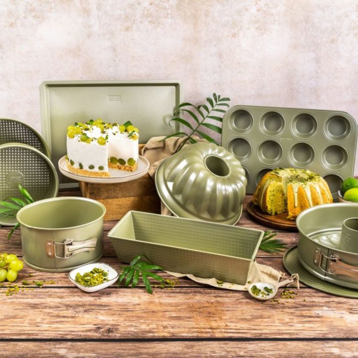 Zenker Set of 3 Cake Tins - Green Vision - 18 to 30 cm