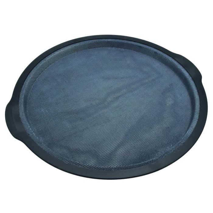 Zenker Round Pizza Pan - Ø 36 cm - Fiberglass Silicone - Black