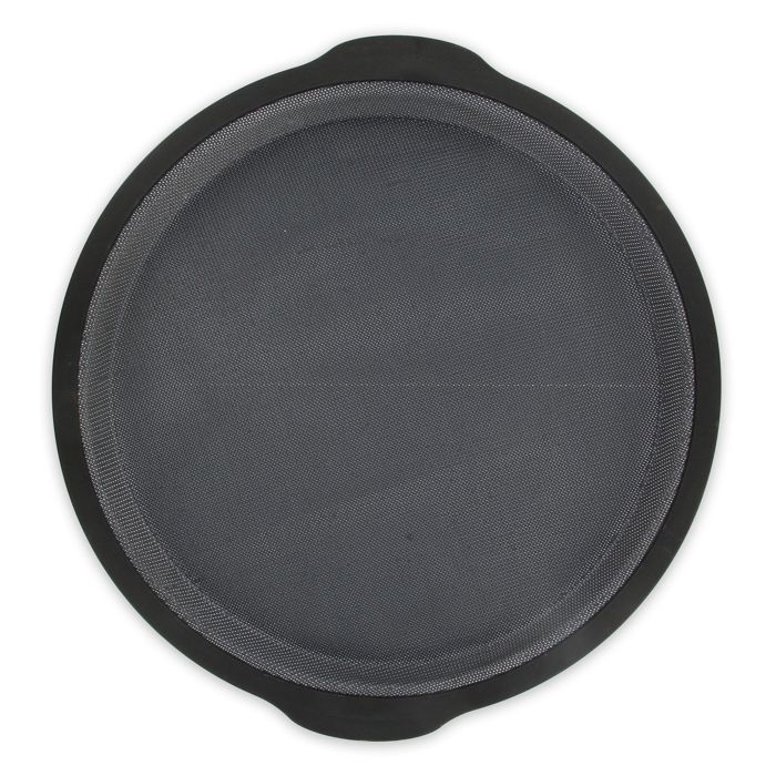 Zenker Round Pizza Pan - Ø 36 cm - Fiberglass Silicone - Black