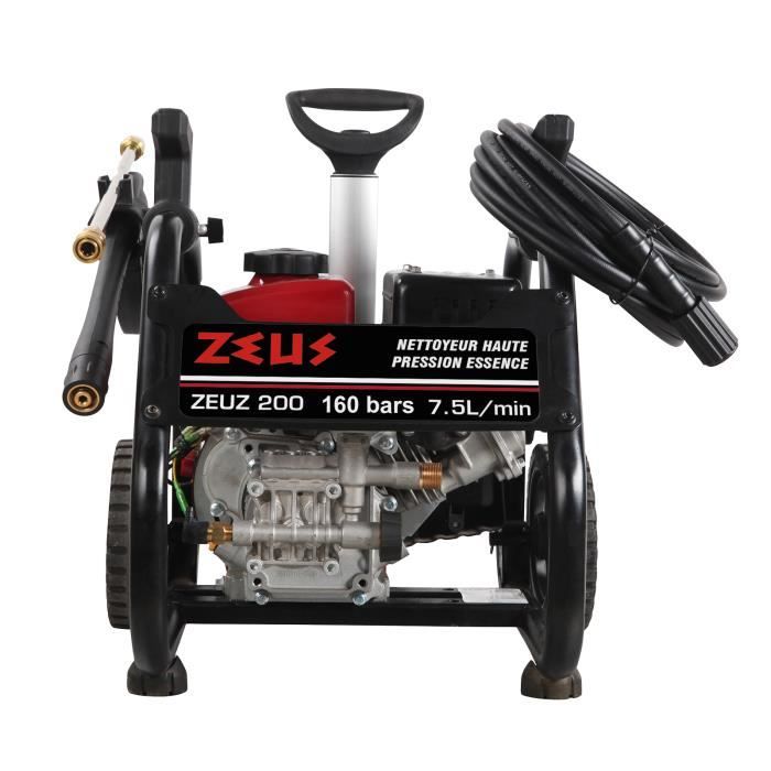 ZEUZ 4-Stroke Petrol High-Pressure Washer - 160 Bar, 450 L/h