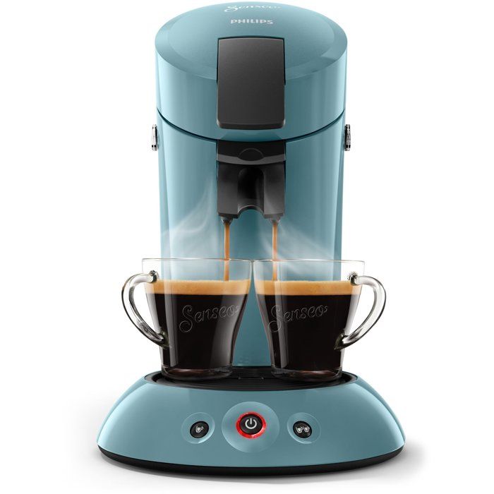 PHILIPS Pod Coffee Maker - SENSEO - HD6553/21 - Original - Blue Grey
