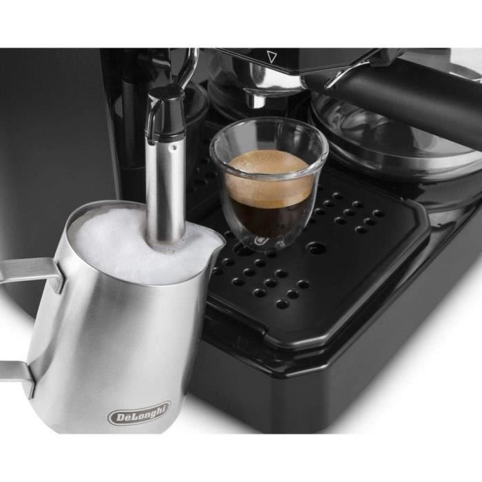 DELONGHI BCO411.B Combination Pump Espresso Machine - 15-bar - Stainless Steel Boiler