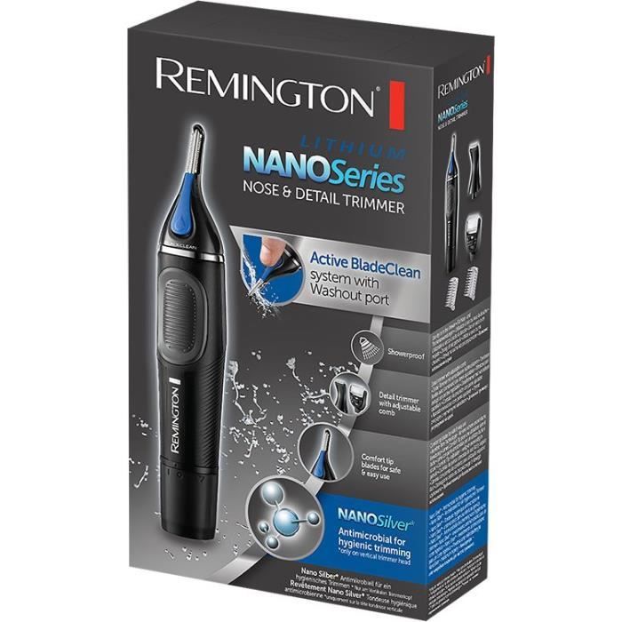 REMINGTON Facial Trimmer - NE3870 - Antibacterial Hypoallergenic Nano Series