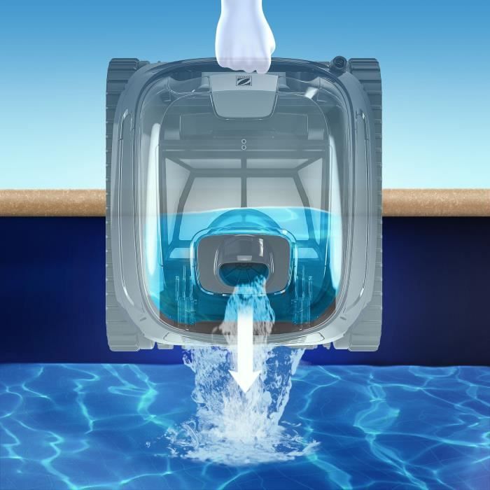 ZODIAC Robot de nettoyage CNX 2020 - Pour piscines jusqu'a 10 x 5m - Fond, parois et ligne d'eau