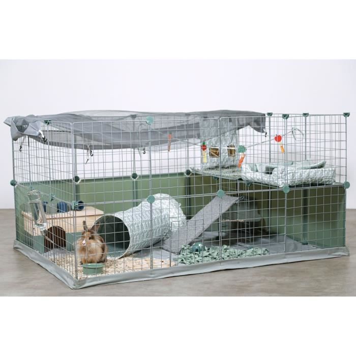 ZOLUX Modular Enclosure - Neo Park - Small Animal Park for Rabbits - 140 x 105 x 70 cm - 1.84 m² 140X105X70