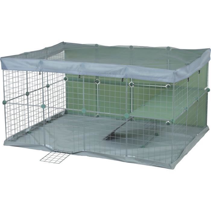 ZOLUX Modular Enclosure - Neo Park - Small Animal Park for Rabbits - 140 x 105 x 70 cm - 1.84 m² 140X105X70