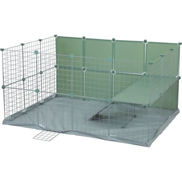ZOLUX Modular Enclosure - Neo Park - Small Animal Park for Rabbits - 140 x 105 x 70 cm - 1.84 m² 140X105X70