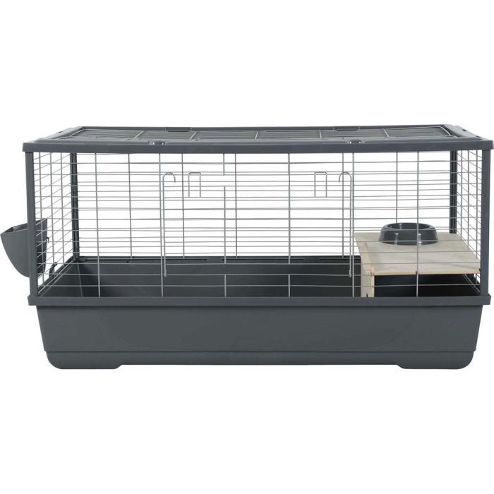ZOLUX Néolife Wire Cage for Rabbits and Rodents - 101.5 x 54 x 51 cm - Grey