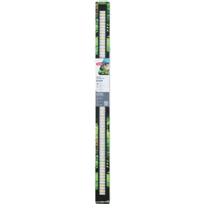 Zolux Slim Dimmable LED Lighting Strip - Adjustable Replacement for T8 or T5 Tube - 115 cm