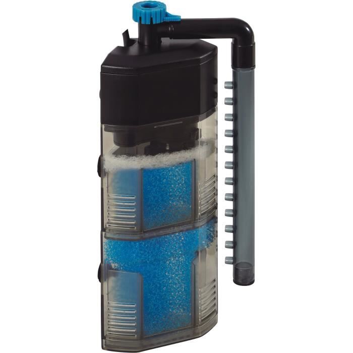 ZOLUX Corner Internal Filter - 5W - For 40 to 80 L Aquariums - 300 L/h Flow Rate