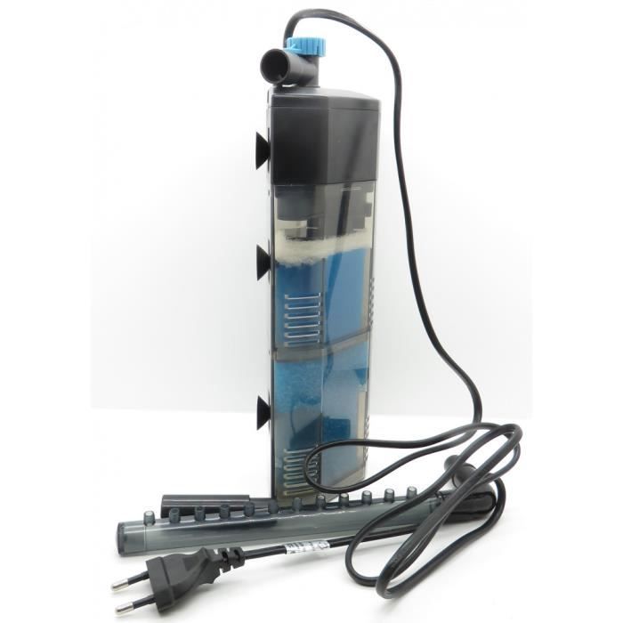ZOLUX Corner 120 Internal Filter - 6W - For 80 to 120 L Aquariums - 450 L/h Flow Rate