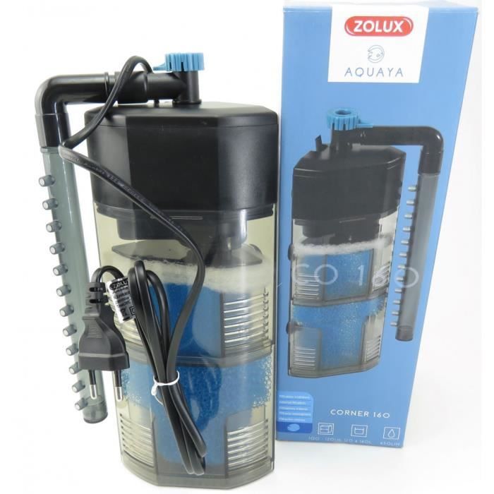 ZOLUX Internal Filter Corner 160 - 12 W - For Aquariums 120 to 160 L