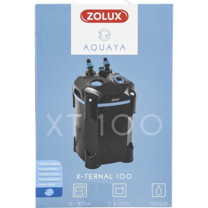 ZOLUX External Filter X-Ternal 100 - 9.3 W - For Aquariums up to 100 L