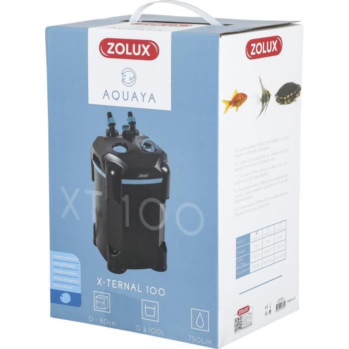 ZOLUX External Filter X-Ternal 100 - 9.3 W - For Aquariums up to 100 L