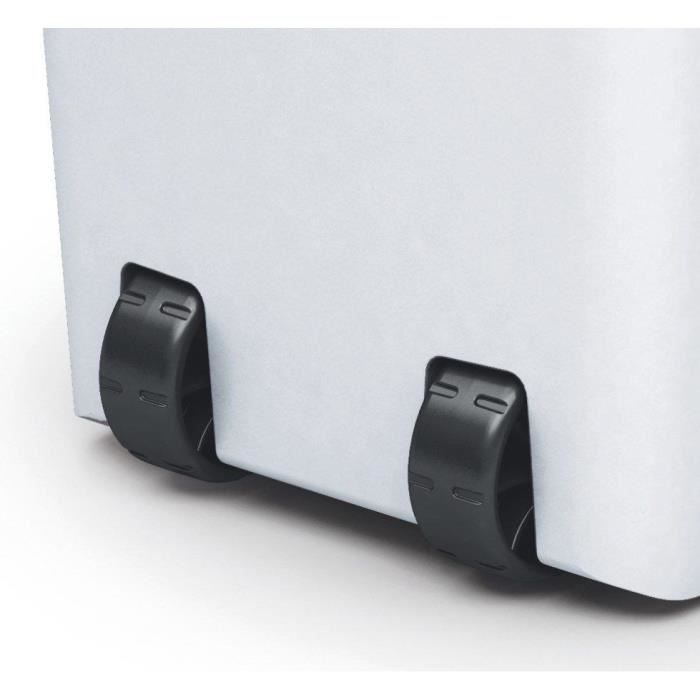 KERBL Pet Food Container - Brown/White - 40 L - Hermetic Closure
