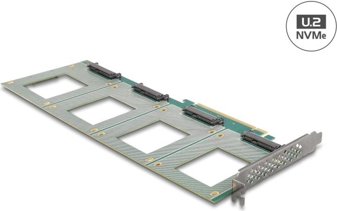 Delock Storage Controller - U.2 NVMe - PCIe 4.0 x16