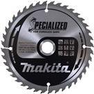 Makita Specialized Circular Saw Blade for Wood 165 mm 40 Teeth (B-32960)