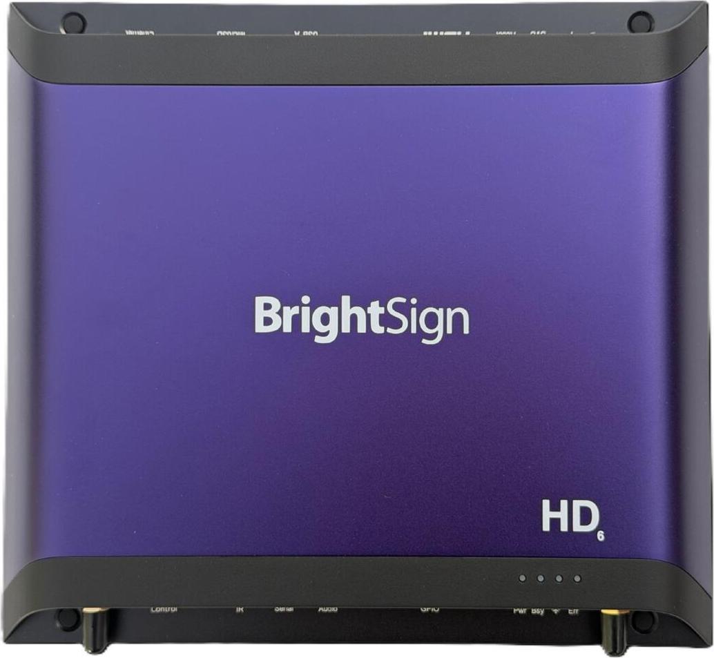 BrightSign HD226 Digital Signage Player - Standard I/O Package - Interactive Experiences - 4K Video Playback