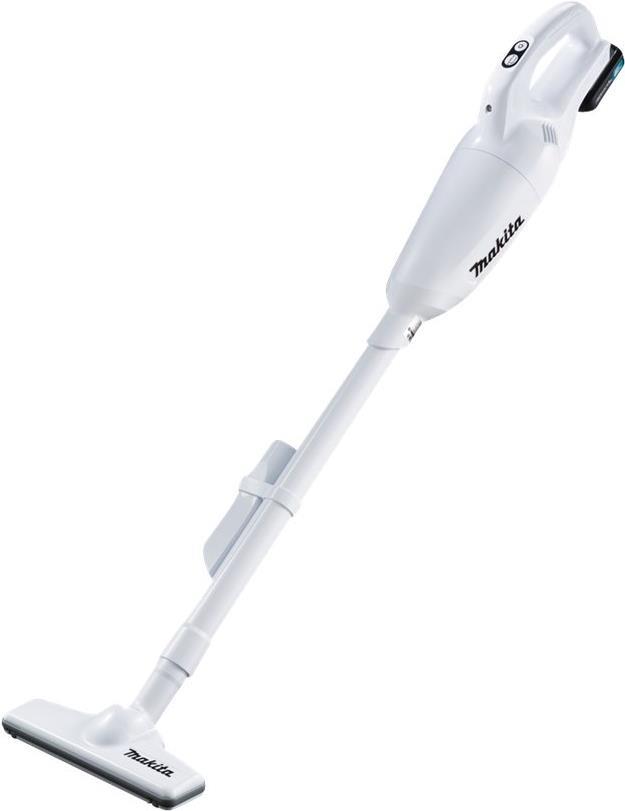 Makita CL108FDSAW. Produktfarbe: Weiß, Staubkapazität: 0,6 l, Luftstrom: 1,2 mü/min. Reinigungsart: Trocken, Vakuum: 44 mbar. Energiequelle: Akku, Batteriespannung: 12 V, Laufzeit: 50 min (CL108FDSAW)