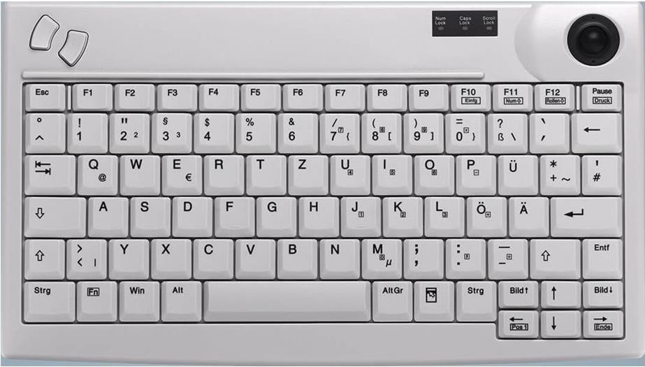 Active Key AK-440 Tenkeyless Wired USB Mechanical Switch QWERTZ White (AK-440-TU-W/GE)