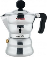 Alessi Moka Espresso Maker - 1TZ - Aluminum - AAM33/1