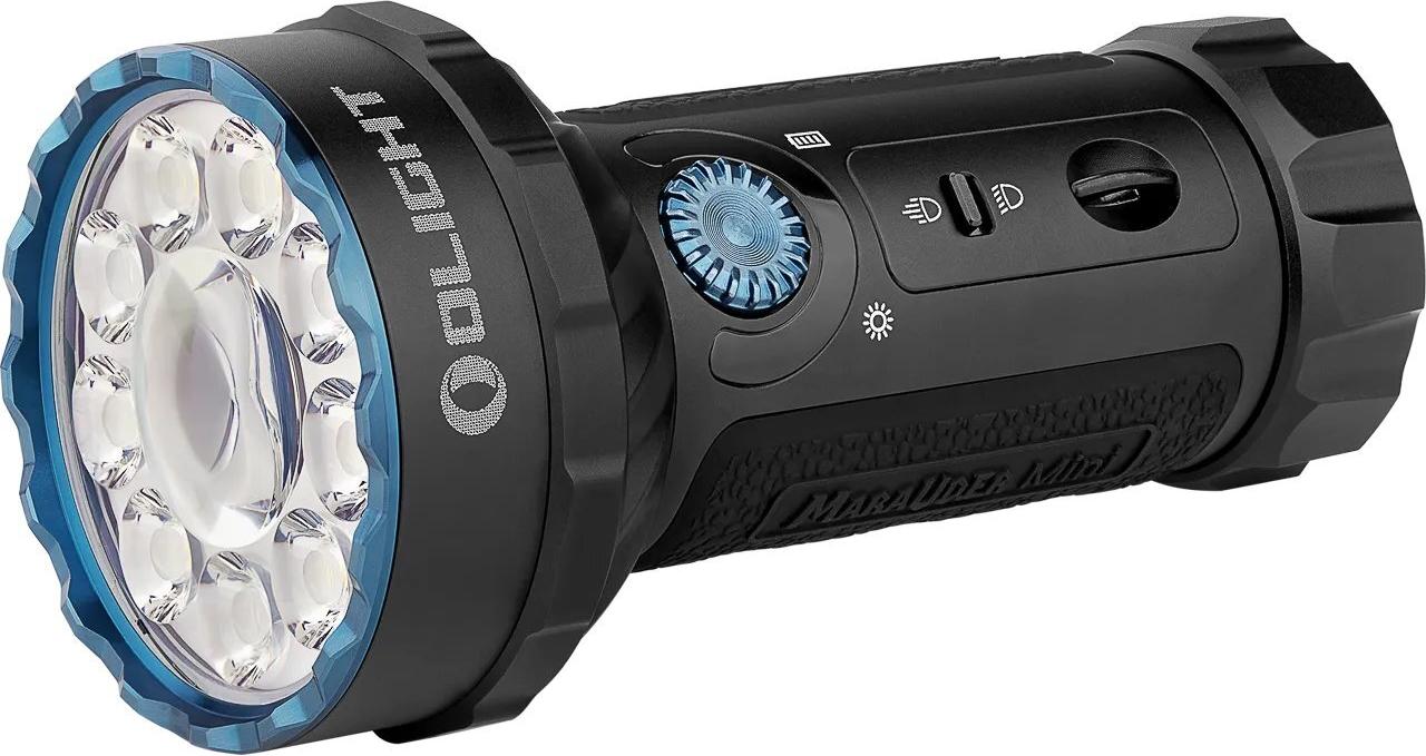 OLIGHT MARAUDER MINI FLASHLIGHT 7000lm Beam Distance 600 m IPX8 RGB