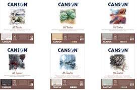 Canson Drawing Paper Mi-Teintes, 320 x 410 mm, 20 Sheets, 160 g/m², Honeycomb Structure, 1 Piece (C503208001)
