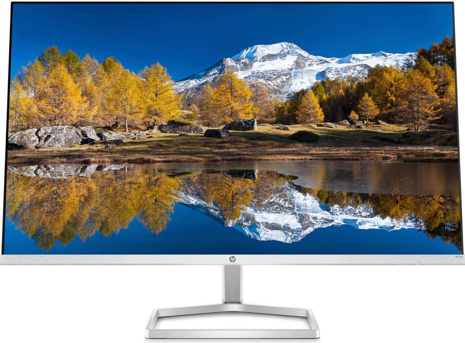 HP M27fq 68,6 cm (27" ) 2560 x 1440 Pixel Quad HD LED Silber (2H4B5E9#ABB)