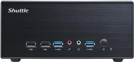 Shuttle XPC slim XH610G2 - Barebone - Slim-PC - LGA1700 (XH610G2) LGA1700-Sockel 1GbE 5GbE