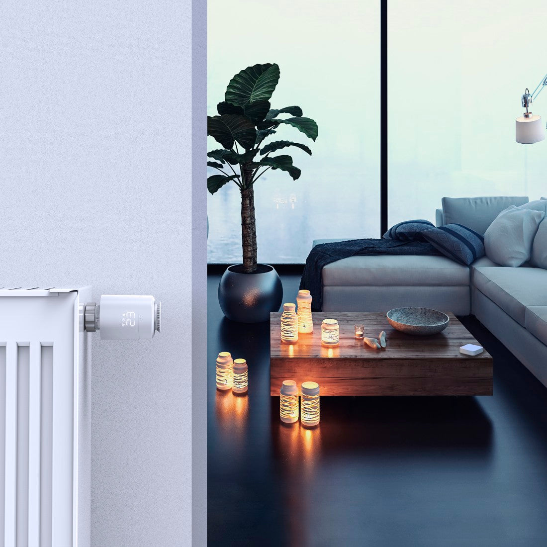 Hama Heating Control System - Wireless - ZigBee, Wi-Fi - White - 00176593