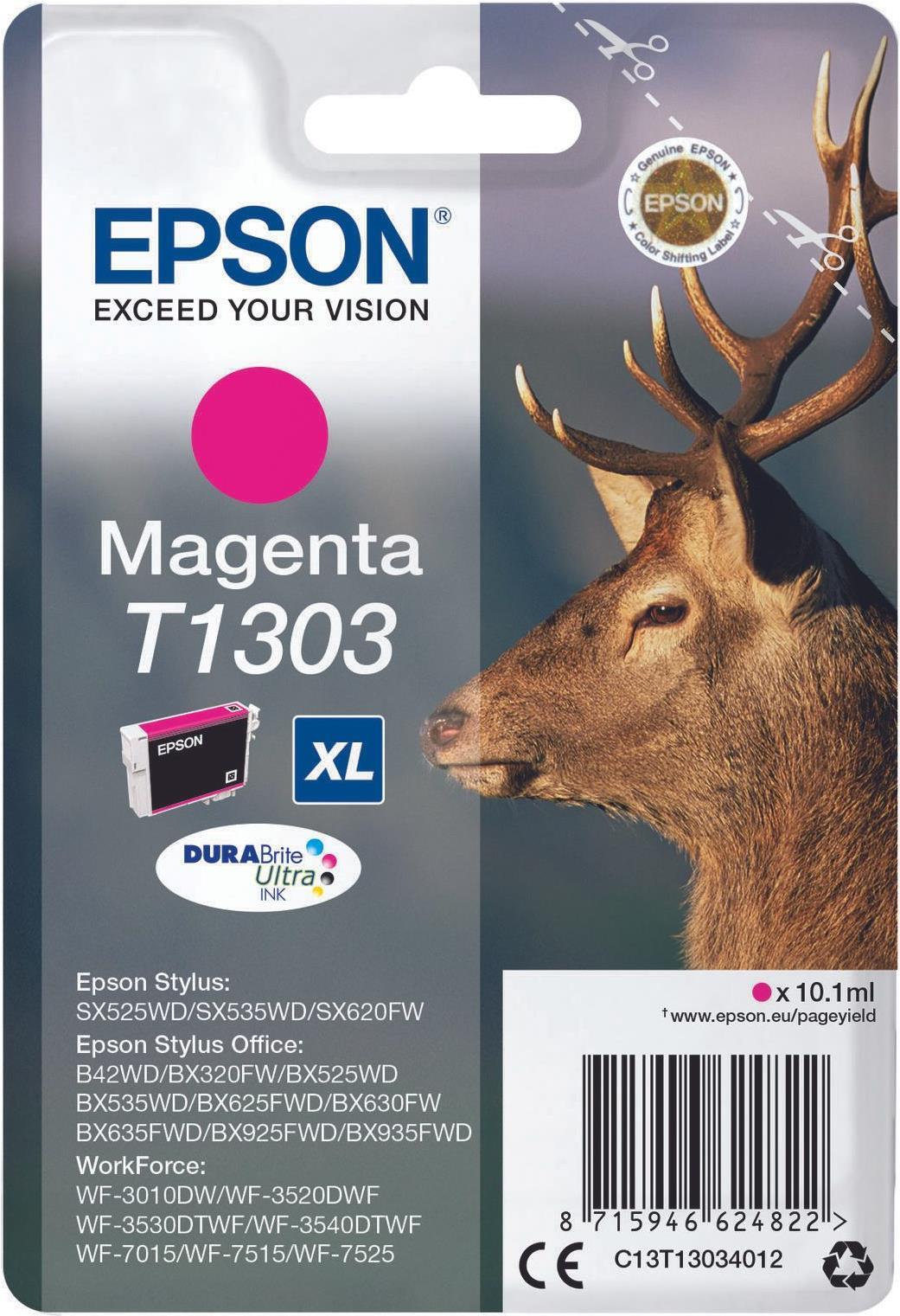 Epson Ink/T1303 Stag XL 10.1 ml MG C13T13034012