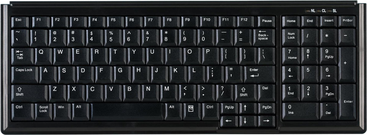 Active Key AK-7000-U-B/CH - Soft-Druckpunkt - schwarz - schweiz (AK-7000-U-B/CH)