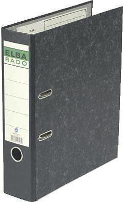 ELBA Folder ELBArado 100081018 DIN A4 80 mm Cardboard Black (100081018)