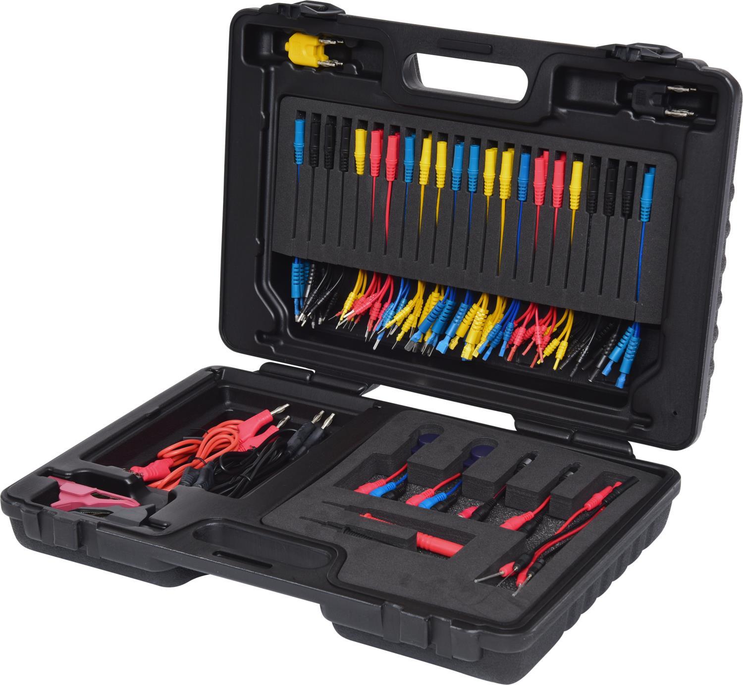 KS TOOLS 12/24V Master Diagnostic Test and Measurement Cable Set 92-piece (150.0950)