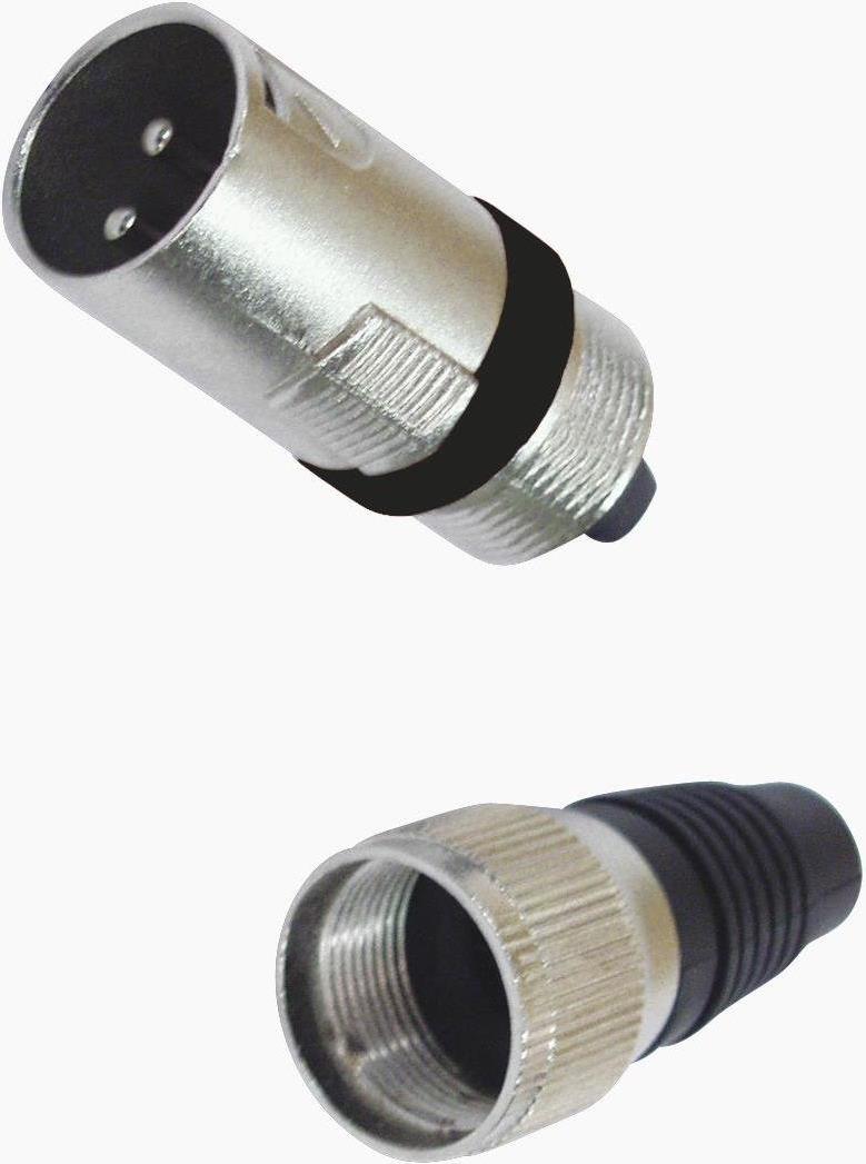 Omnitronic 30200089 XLR Plug for Audio Connections