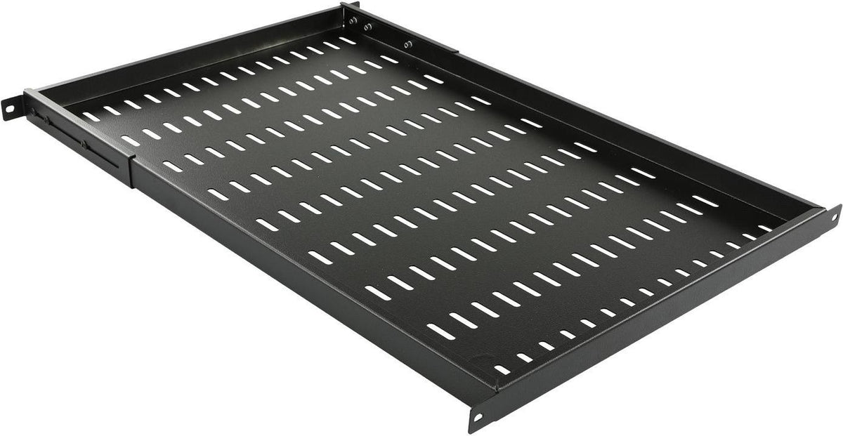 Lanview RAS805BL Rack 1U - Black - 50 kg Capacity (RAS805BL)