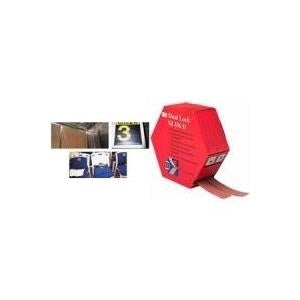 3 M Dual Lock Flexible Press-to-Open Fastener 25.4 mm x 5 m Translucent (SJ457D)