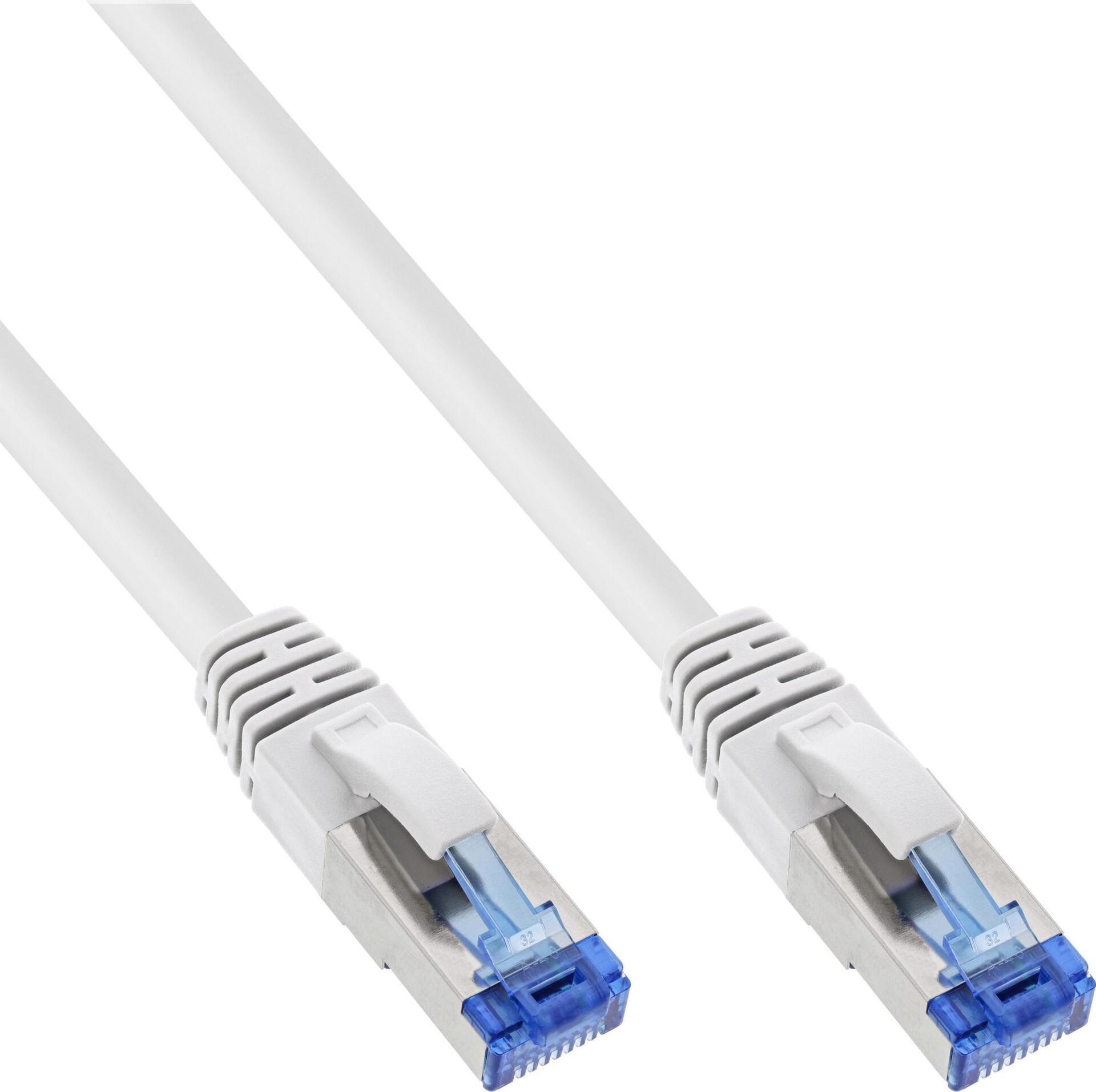 InLine 25-Pack S/FTP PiMF Cat.6A Patch Cable, 3 m, Halogen-Free (B-76803W) 500MHz