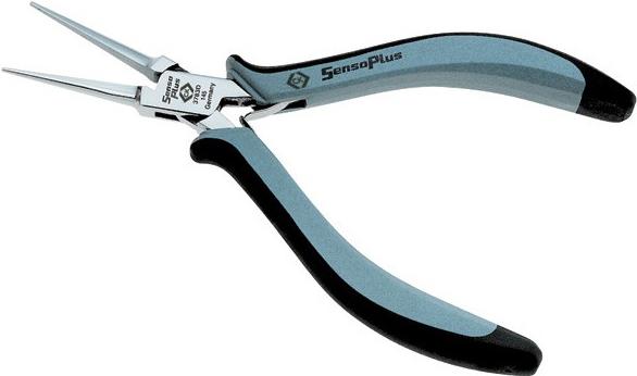 C.K Tools SensoPlus Needle Nose Pliers - Steel - Black/Blue - 14.5 cm - Model T3783D