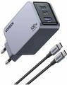 UGREEN Nexode Pro 3-Port GaN PD Fast Charger with USB-C Cable Black, Grey 32619680