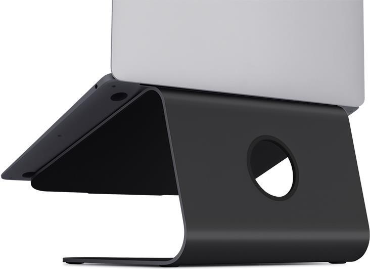 Rain Design mStand - Notebook Stand - Aluminum - Black - all MacBooks - 253 mm - 190 mm (10075)