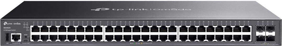 TP-Link Omada Stackable Lite L3 - Switch - 10 Gbps - SG5452X