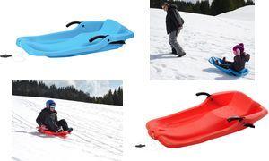 EDA Sled/Racing Sledge, Plastic, 1 Person, Blue, Lightweight Design, Model 19975 B.SU SX4