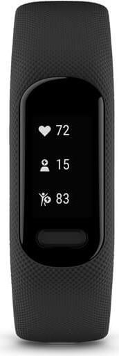 Garmin vívosmart 5 - Activity Tracker with Silicone Band - Black - S/M Size - Bluetooth, ANT+
