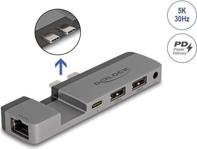 Delock Docking Station USB-C/ Thunderbolt 4 GigE (87757)