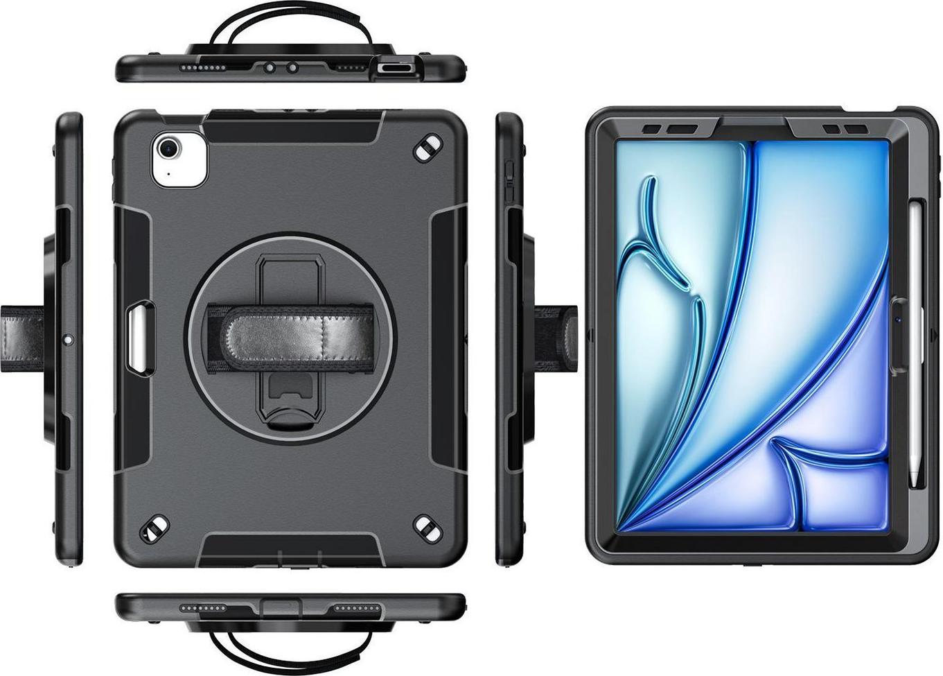 eSTUFF iPad Air 11 2025/2024/iPad 5/4/iPad Pro 11 Case (ES68104005-BULK)
