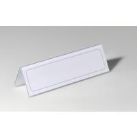 DURABLE Table Name Tag Holder 61/122x210 mm, 25 Pieces 805219