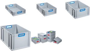 Allit ProfiPlus EuroBox 617 - Rectangular - Blue/Grey - Garden Tools - 456765