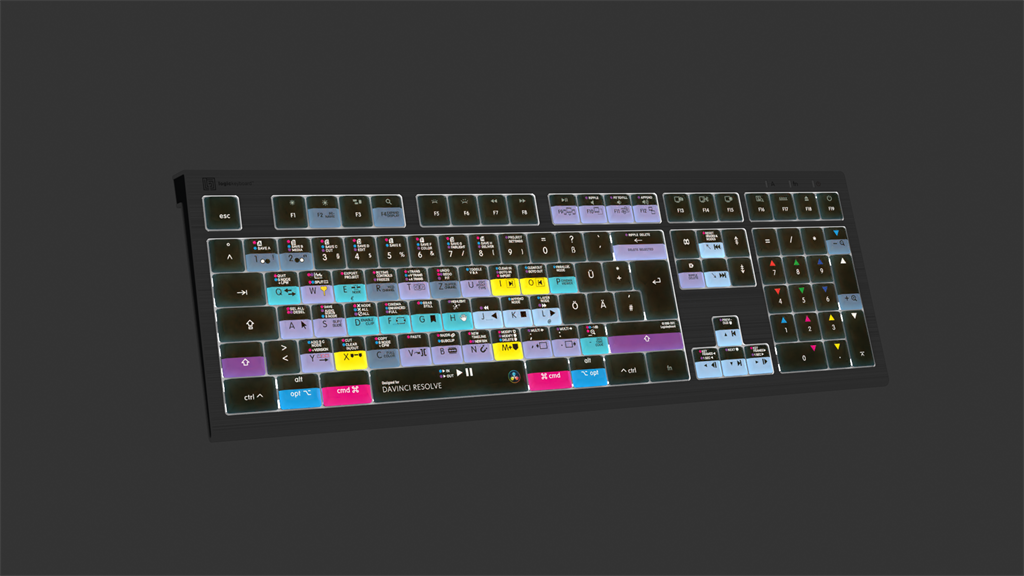 Logickeyboard ASTRA 2 USB QWERTZ Keyboard Black LKB-RESB-A2M-DE
