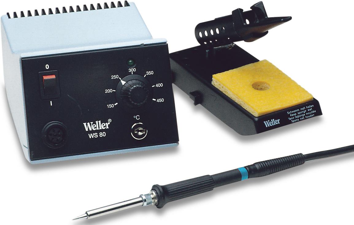 Weller WS 81 Set - 150 °C to 450 °C - Black - Blue - 95W - AC - 230V (T0053250699)